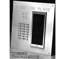 Alpha VI402-108D 108 Button Vip Panel-Flush-With Directory