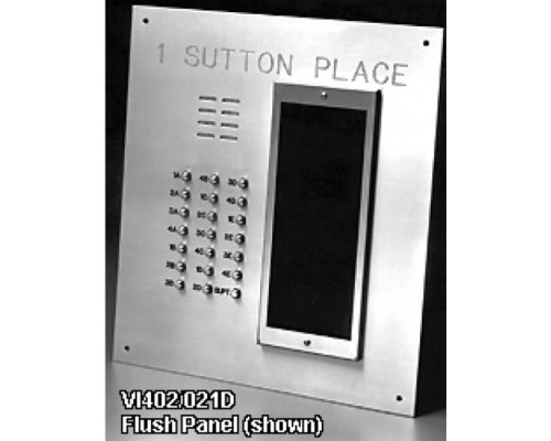 Alpha VI402-108D 108 Button Vip Panel-Flush-With Directory