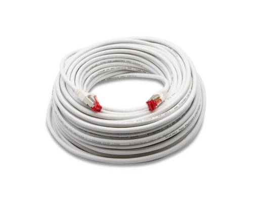 Triplett CAT6A-100WH CAT 6A 10GBPS Professional Grade, SSTP 26AWG Patch Cable 100' White