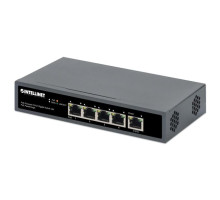 Intellinet 561808 PoE-Powered 5-Port Gigabit Switch with PoE Passthrough