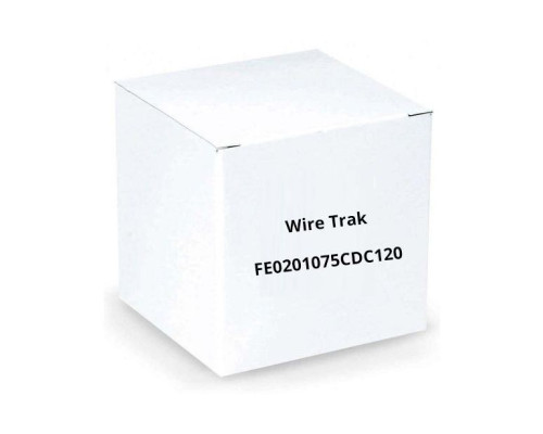 Wire Trak FE0201075CDC120 Two Piece Corner Duct Raceway 1 5/8