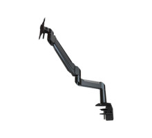 Crimson DSA12C Dual Link Desktop Arm with Edge Clamp, Black