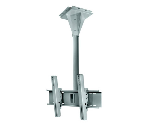 Peerless-AV ECMU-01-C-S Wind Rated Ceiling Tilt Mount for 32