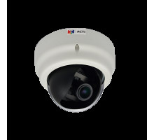 ACTi E67 2 Megapixel Indoor Network Vandal Dome Camera, 2.8-12mm Lens