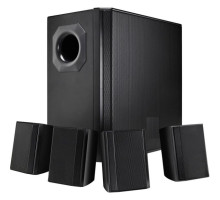 Bosch EVID-S44 One Subwoofer and Four-Satellite Wall Mount Speaker System (Black)