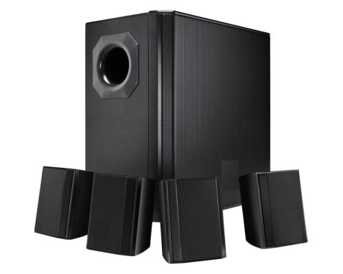 Bosch EVID-S44 One Subwoofer and Four-Satellite Wall Mount Speaker System (Black)