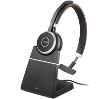 Jabra 6593-823-399 EVOLVE 65+ MS Mono Bluetooth Headset with Charging Stand