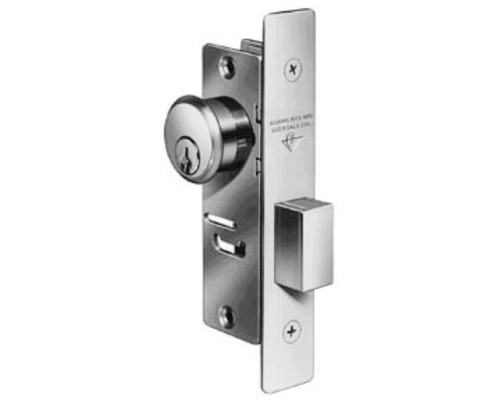 Adams Rite 4070-10-628 Short Throw Deadbolt with Flat Faceplate and 7/8 Adams Rite 4070-10-628 Short Throw Deadbolt with Flat Faceplate and 7/8