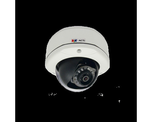 ACTi D71A 1 Megapixel IR Outdoor Day/Night Dome Camera, 2.93mm Lens