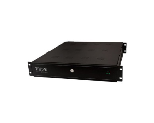 Altronix TROVE1BL1R Access and Power Integration Rack Mount Enclosure with Blank Backplane, Trove1 Rack Series