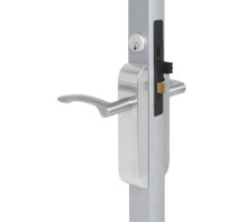 Adams Rite 2190-313-101-32D Dual Force Lock with Standard Flat Strike, Exterior Trim Set and 1-1/8