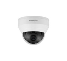 Hanwha Vision QND-8020R 5 Megapixel Day/Night Indoor Network IR Dome Camera, 4mm Lens