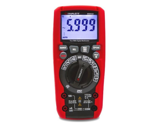 Triplett MM650-NIST MM650 Multimeter with Certificate of Traceability to N.I.S.T.