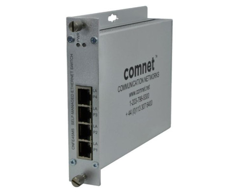 Comnet CNFE4SMS 4-Port Ethernet Self-managed Switch