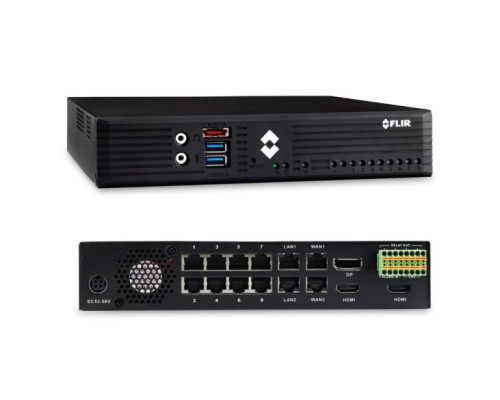 Flir USS-EDGE-POE-12TB Edge Server with 12TB Storage and 8-Port Built-in PoE