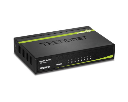 TRENDnet TEG-S80G 8-Port Gigabit GREENnet Switch (Metal)