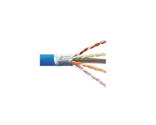 ICC ICCABR6FBL CAT6A 650MHz UTP/CMR Copper Premise Cable Blue 1000 ft