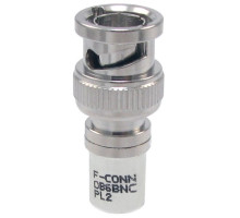 ICM Corp DB6BNCPL2 RG6 Plenum Double Bubble BNC Connector (Sizes 2)