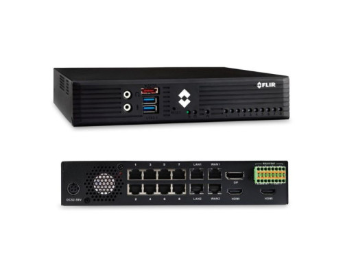 Flir USS-EDGE-POE-02TB Edge Server with 2TB Storage and 8-Port Built-in PoE