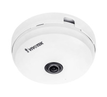 Vivotek FE9180-H 5 Megapixel Indoor WDR Pro Network Fisheye Camera, 1.16mm Lens