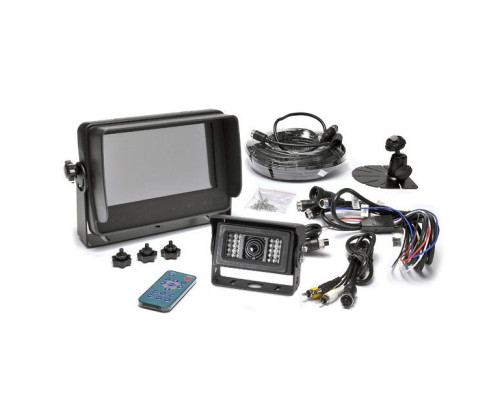 RVS System RVS-8129900Q Backup Camera Waterproof Quad View Monitor