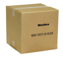 Weldex WDRV-7057C-HD-BLACK Color Day/Night Infra-Red Weatherproof Camera with Fixed Lens in a Black Housing