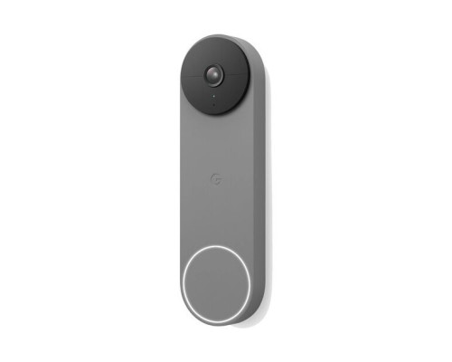 Google Nest GA02076-US Video Doorbell, Battery, Ash