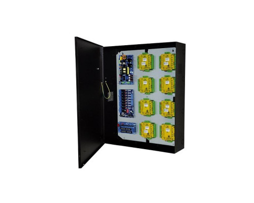 Altronix T2PXK7F8Q 8-Door Altronix/Paxton Access and Power Integration Enclosure with Backplane