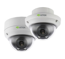 Vitek VTD-MV5NZ212P 5 Megapixel True Day/Night Indoor/Outdoor Network IP Dome Camera, 2.7-12mm Lens