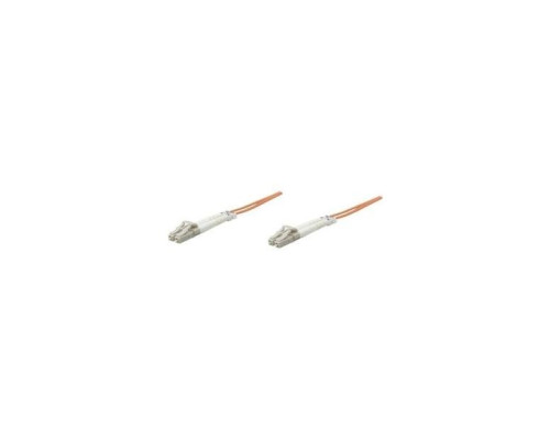 Intellinet 472753 Fiber Optic Patch Cable, Duplex, Multimode