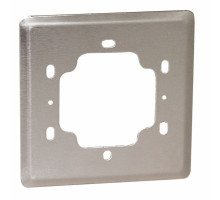 Camden Door Controls CM-440 5' Dress Plate, Cover for Double Gang or 4' Square Flush Box