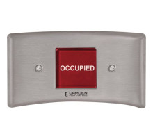 Camden Door Controls CM-AF503FE LED Annunciator Occupied & Locked Labels Bilingual