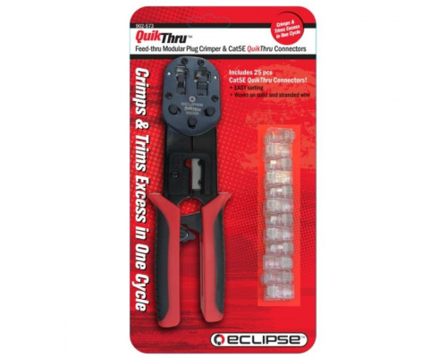 Eclipse Tools 902-573 Quikthru Tool Bundle with 25 Connectors