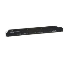 Muxlab 500905 3 Port Rackmount Transceiver Chassis