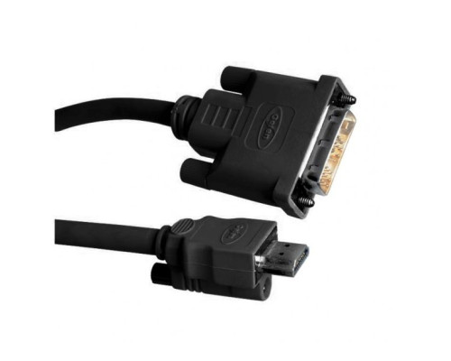 Linear CAB-DVI2HDMI-LCKB-15MM DVI-to-HDMI Locking Cable (Male-Male) - 15 Feet