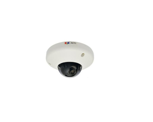 ACTi E911 3MP Indoor Mini Dome with Extreme WDR - 2.1mm Lens