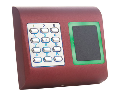 Camden Door Controls CV-930-20-RD Metal Proximity Reader and Keypad, Metallic Red Finish