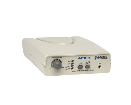 Louroe Electronics APR-1 Single Zone Audio Monitoring Base Station