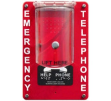 Alpha RCB2400RNCOV NEMA-4 PBX Refuge Call Box with Protective Cover