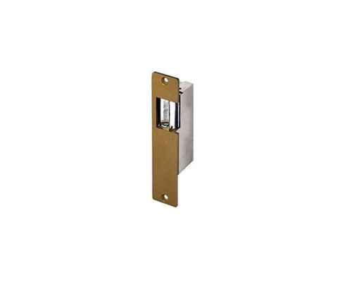 Alpha DO-001RS-12VDC 12VDC Fail Safe Door Strike Brass Finish