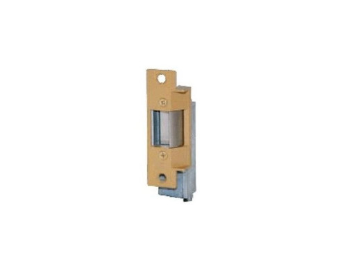 Alpha DO-012RS-12VDC 12VDC Fail Safe Door Strike Brass Finish