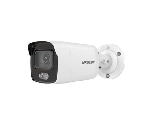 Hikvision DS-2CD2047G1-L-4mm 4 Megapixel ColorVu Fixed Bullet Outdoor Network Camera with 4mm Lens