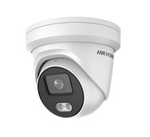 Hikvision DS-2CD2327G1-L-2-8mm 2 Megapixel ColorVu Fixed Turret Outdoor Network Camera with 2.8mm Lens