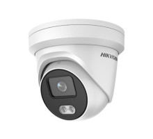 Hikvision DS-2CD2327G1-LU-2-8mm 2 Megapixel ColorVu Fixed Turret Outdoor Network Camera with 2.8mm Lens