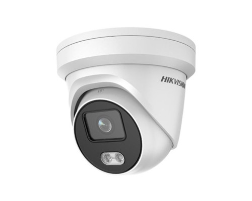 Hikvision DS-2CD2327G1-LU-2-8mm 2 Megapixel ColorVu Fixed Turret Outdoor Network Camera with 2.8mm Lens