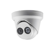 Hikvision DS-2CD2343G0-I-2-8mm 4 Megapixel Outdoor IR Fixed Turret Network Camera, 2.8mm Lens