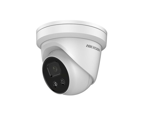 Hikvision DS-2CD2346G1-I-6mm 4 Megapixel Outdoor AcuSense IR Fixed Turret Camera, 6mm Lens