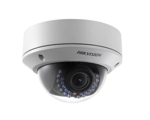 Hikvision DS-2CD2710F-I 1.3 Megapixel Network IR Outdoor Dome Camera, 2.8-12mm Lens