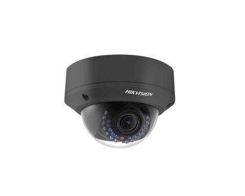 Hikvision DS-2CD2722FWD-IZSB 2 Megapixel Network IR Dome Camera, 2.8-12mm Lens, Black