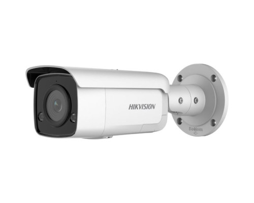 Hikvision DS-2CD2T46G2-ISU-SL-2-8mm 4 Megapixel AcuSense Strobe Light and Audible Warning Fixed Bullet Network Camera with 2.8mm